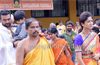 Bollywood actress Shilpa Shetty visits Kukke Subrahmanya Temple